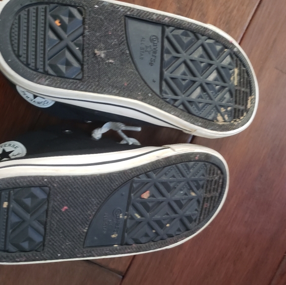 Black White & Camo Preowned Converse - Picture 6 of 7